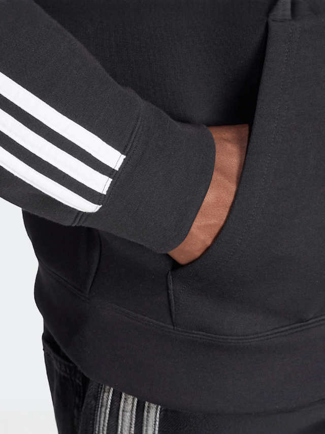 adidas Originals, Spacer Hoodie, black, Image 3 of 5