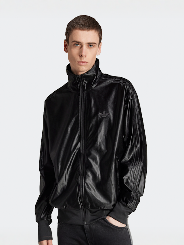 adidas Originals, Firebird Track Top, black, Image 1 of 5