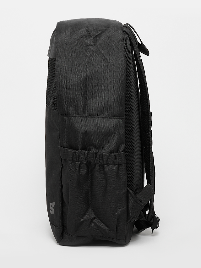 SNIPES, S Cube Mesh Multi Pocket Backpack, black, Image 2 of 5