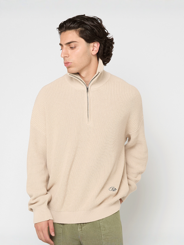 Prohibited, Scout Knit Half-Zip, beige, Image 1 of 5