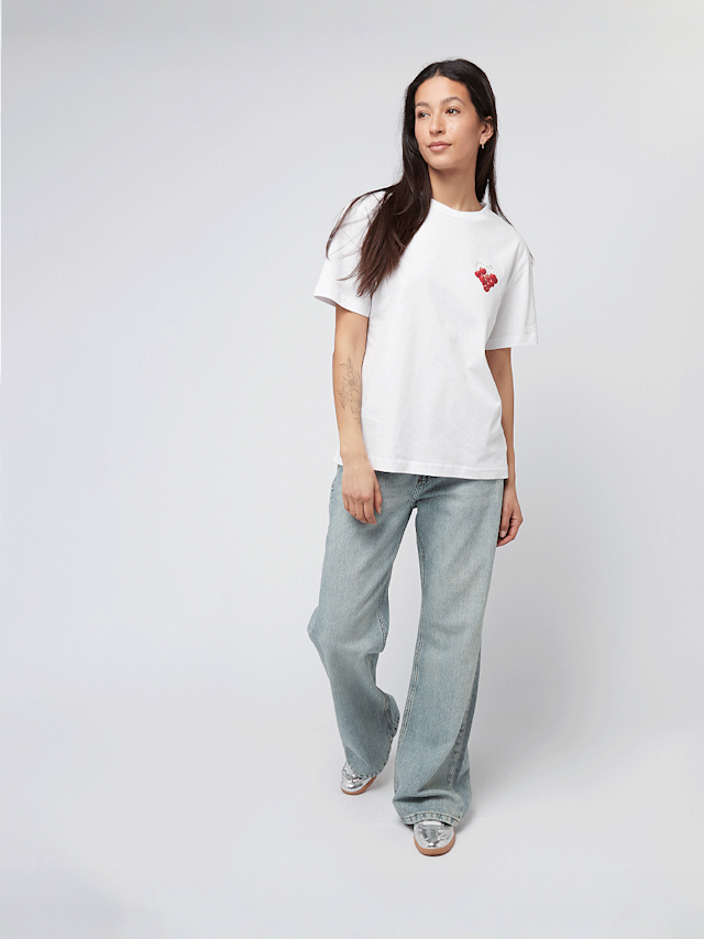 Miss Tee, Cherrie Lovers Tee, white, Image 4 of 4
