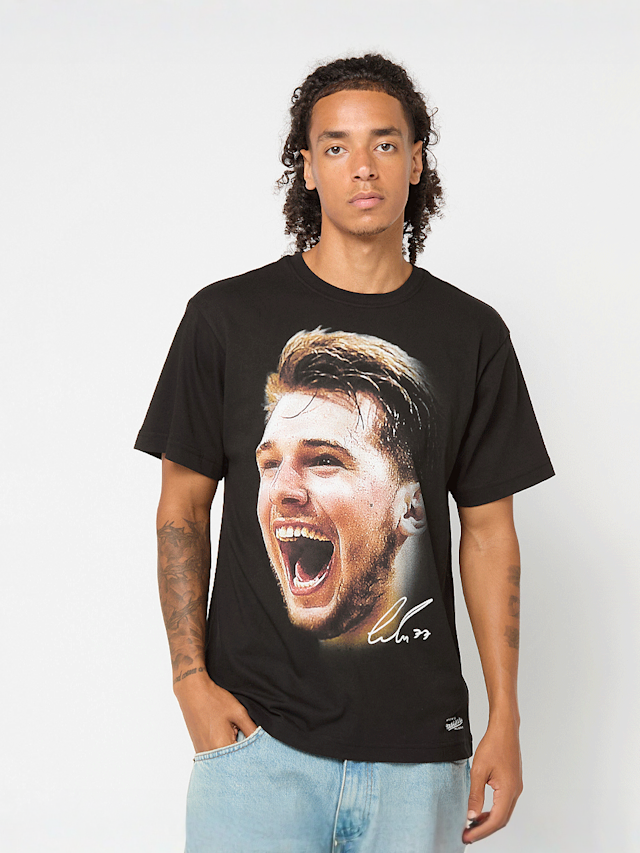 Mitchell & Ness, NBPA Real Big Face Tee Luka Doncic, black, Image 1 of 5