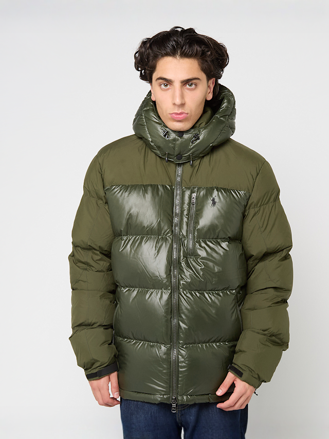 Polo Ralph Lauren, CLDN WLD JKT-INSULATED-BOMBER polo black, green, Image 1 of 7