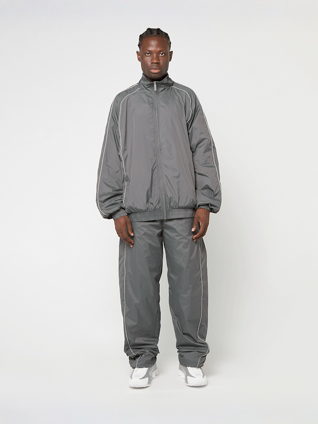 SNIPES, S Cube Essential Track Jacket, grey, Image 5 of 6