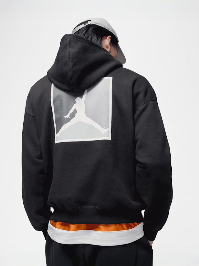Jordan, Brooklyn Fleece Graphic Hoodie, black, Image 2 of 6