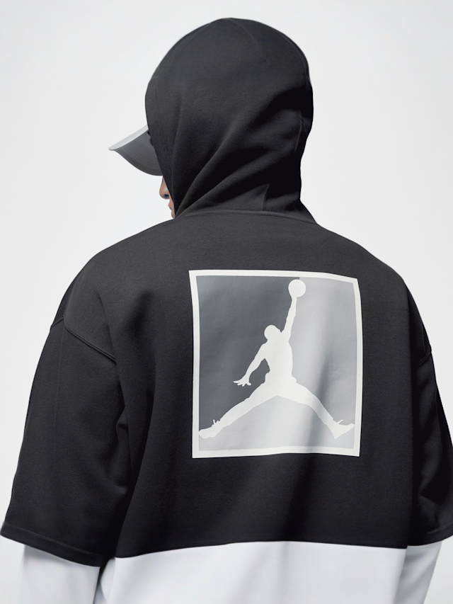 Jordan, Brooklyn Fleece Graphic Hoodie, black, Image 5 of 6