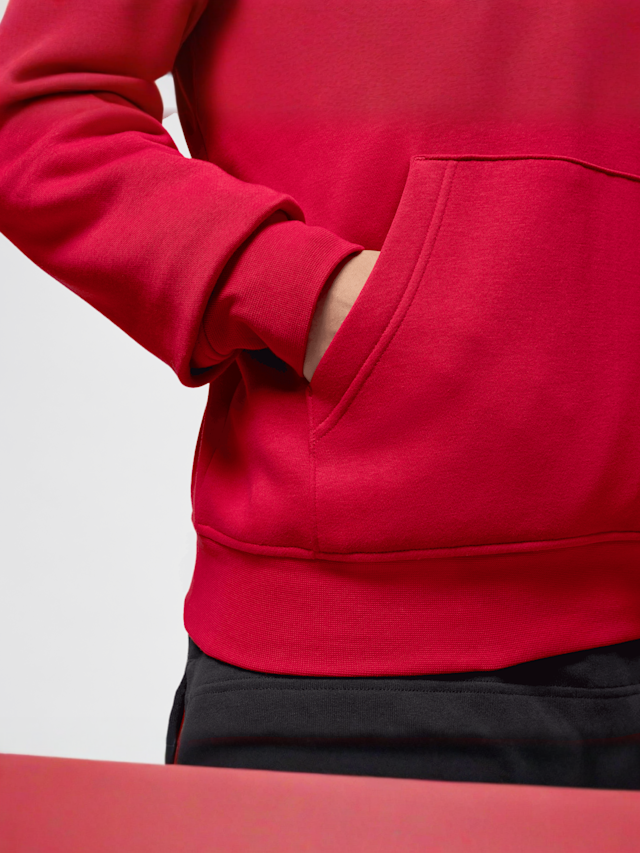 Jordan, Jumpman Fleece Hoodie, red, Image 4 of 5