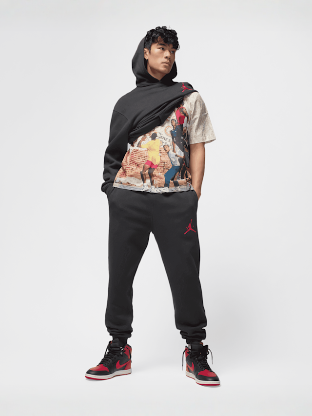 Jordan, Jumpman Fleece Pants, black, Image 6 of 6