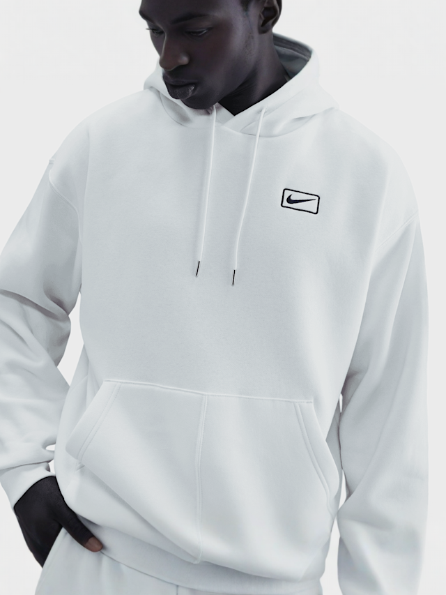 Nike, Sportswear PO Hoodie, white, Image 3 of 5
