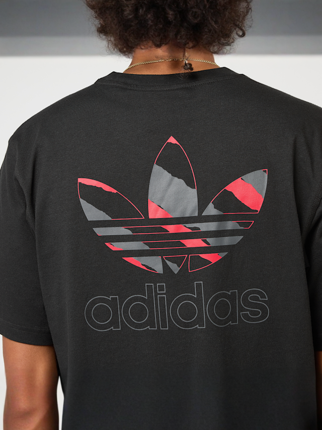 adidas Originals, Back Ripped Cam Tee, black, Image 4 of 5