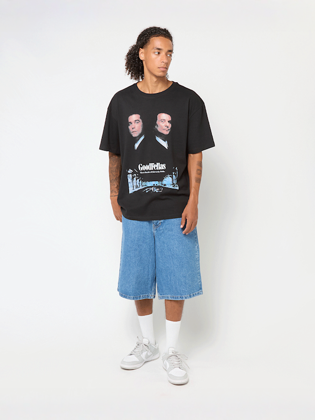 Mister Tee, Goodfellas Poster Lightweight Oversize Tee, black, Image 4 of 4