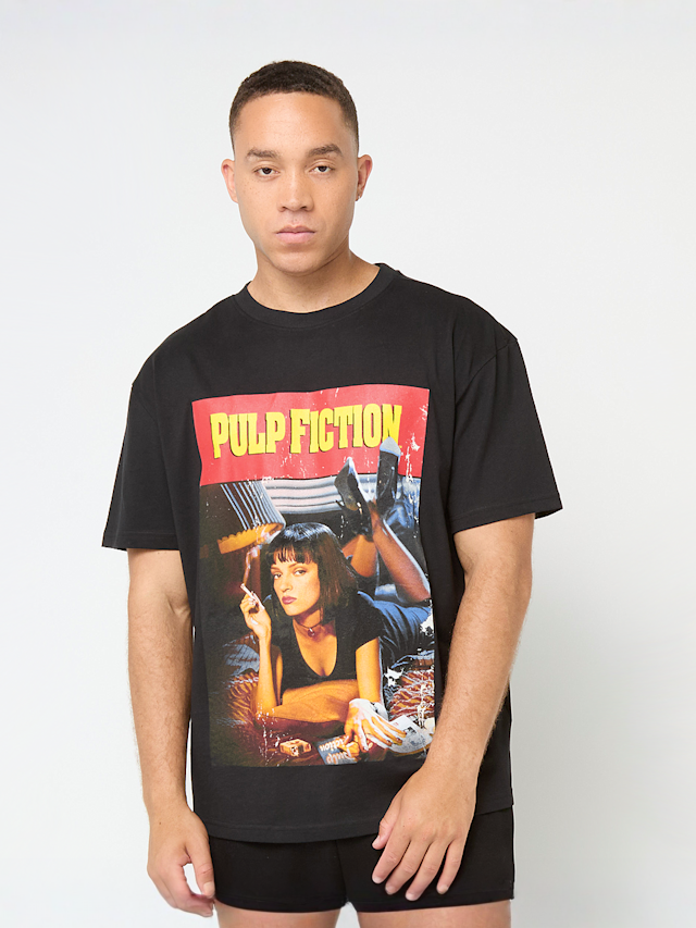 Mister Tee, Pulp Fiction Clean Oversize Tee, black, Image 1 of 4