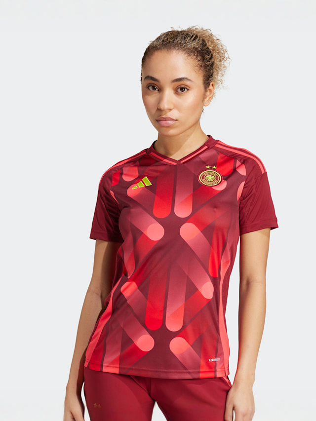 adidas Originals, DFB 25 (Women's Team) Away Jersey, red, Image 1 of 6