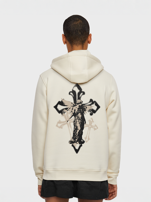Mister Tee, Holy Cross Hoody, beige, Image 2 of 4
