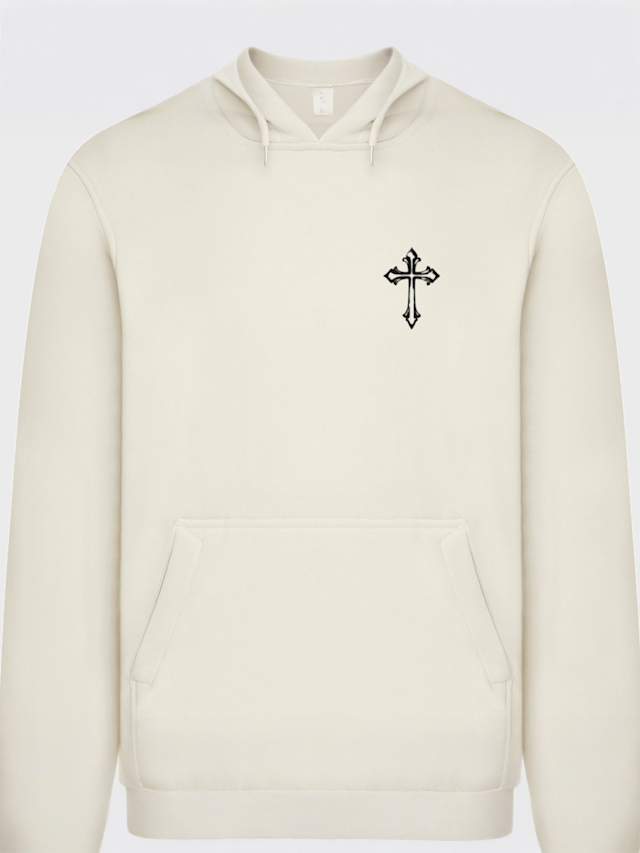 Mister Tee, Holy Cross Hoody, beige, Image 3 of 4