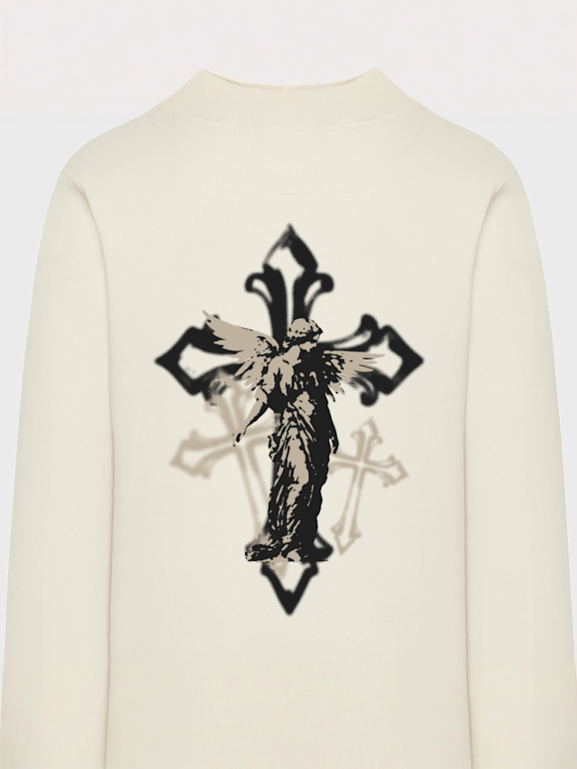 Mister Tee, Holy Cross Hoody, beige, Image 4 of 4