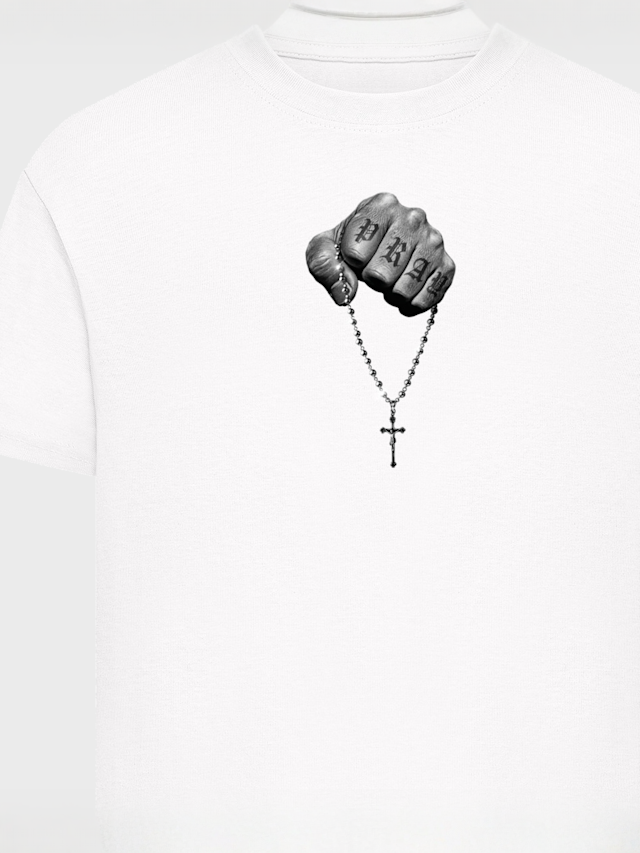 Mister Tee - Kids, Faith Meets Strength Tee, white, Image 3 of 3