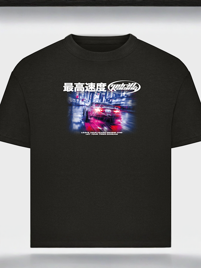 Mister Tee - Kids, Drift Racing Tee, black, Image 3 of 3