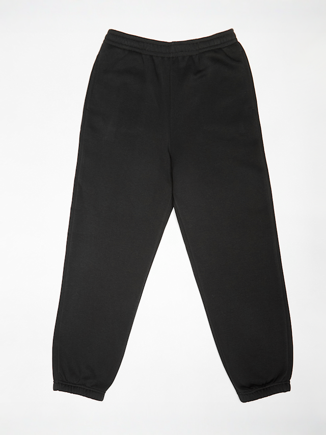 Urban Classics, Kids Fluffy Sweatpants, black, Image 1 of 4