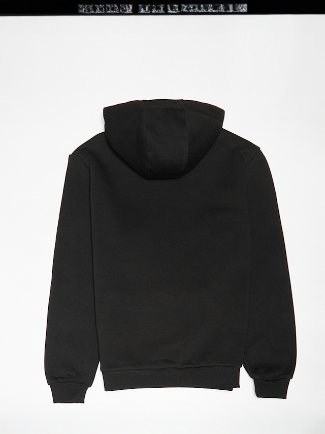 Urban Classics, Kids Fluffy Hoody, black, Image 2 of 3