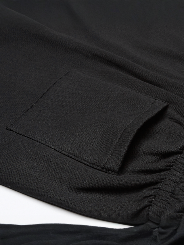 Jordan, JDB Michael Jordan MVP High Brand Read Jumpman Fleece Pant, black, Image 5 of 5