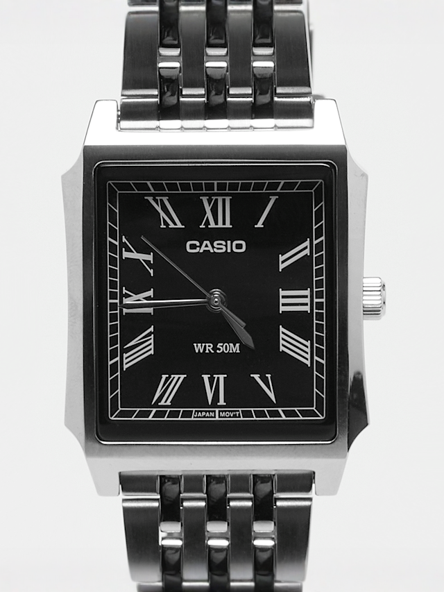 CASIO, MTP-B190D-1BVEF, silver, Image 1 of 2