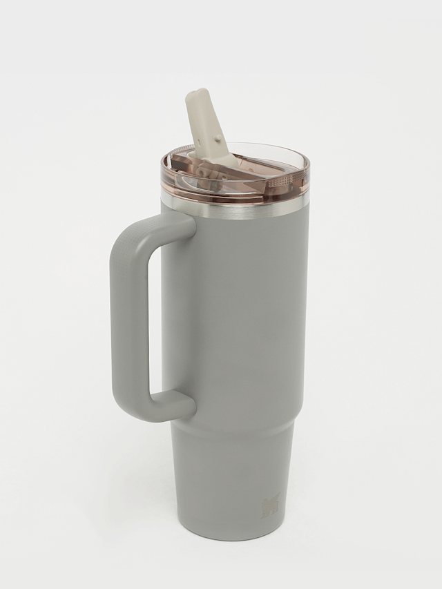 Stanley, The Quencher ProTour Flip Straw Tumbler | 0,6L, grey, Image 2 of 3