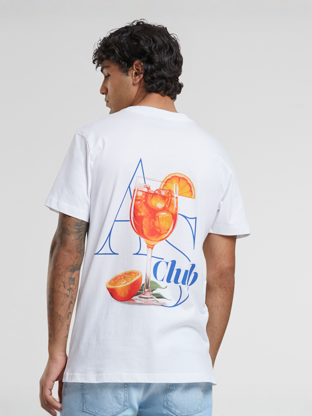 Mister Tee, A S Club Tee, white, Image 2 of 5