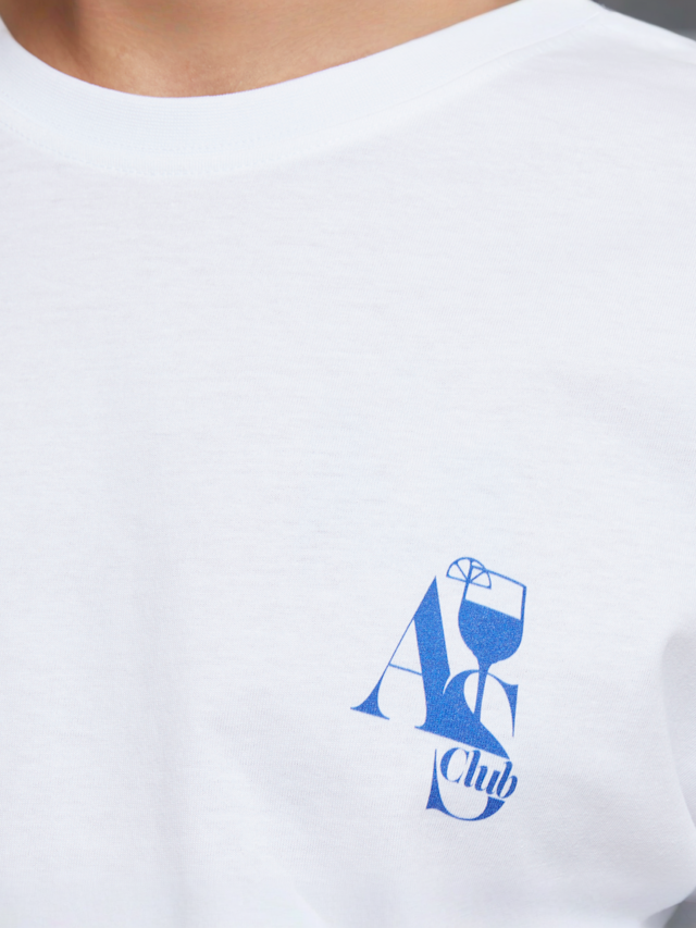 Mister Tee, A S Club Tee, white, Image 3 of 5