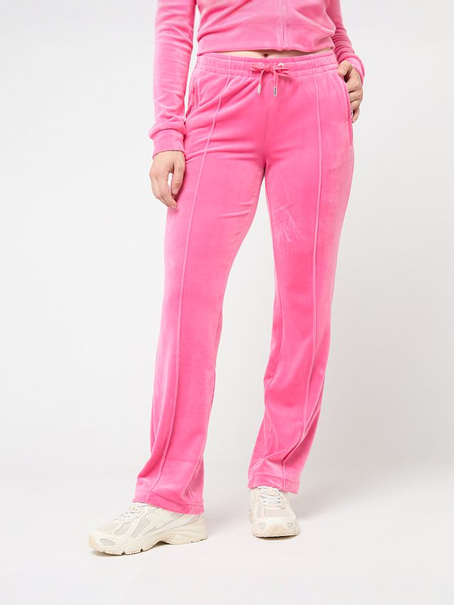Juicy Couture, TINA TRACK PANT SILVER MARL, light pink, Image 1 of 6