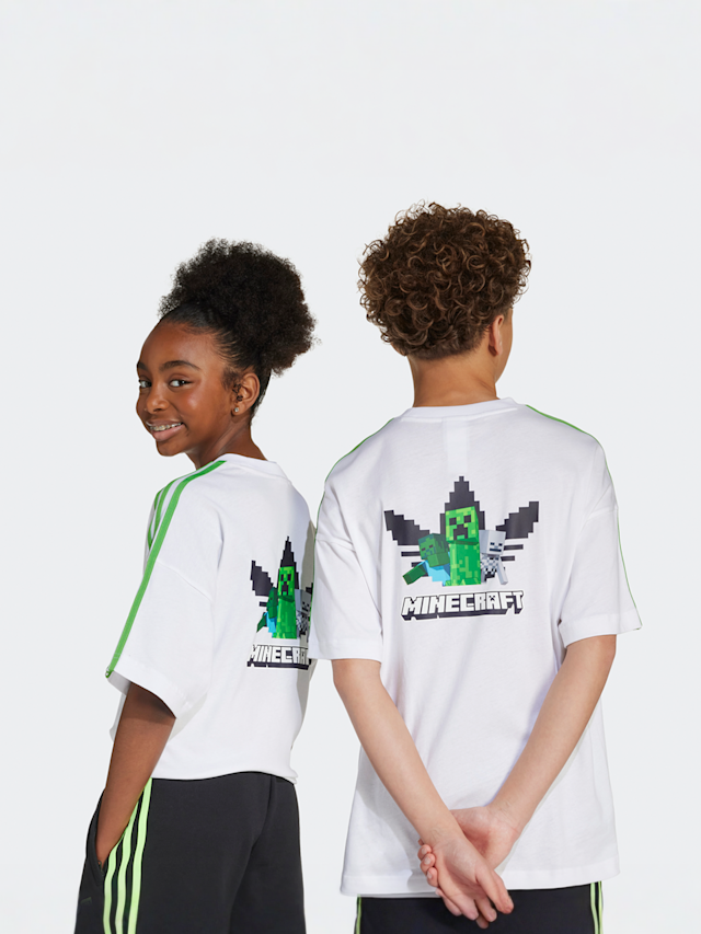 adidas Originals, GRAPHIC TEE MINECRAFT black, white, Image 1 of 3