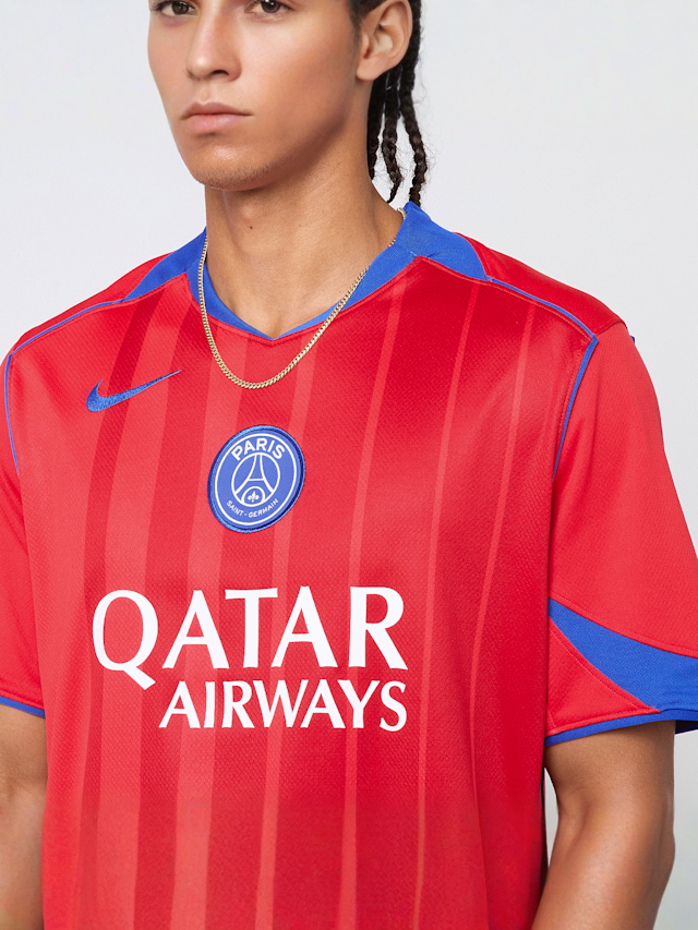 Nike, PSG Y NK DF JSY SS STAD 3R - Dembélé - 10, red, Image 3 of 7