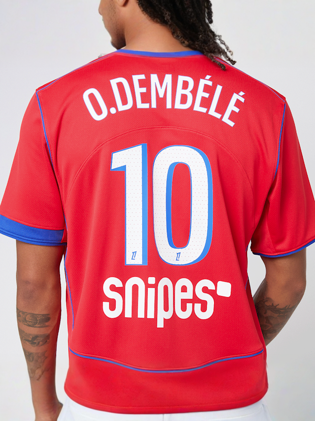 Nike, PSG Y NK DF JSY SS STAD 3R - Dembélé - 10, red, Image 6 of 7