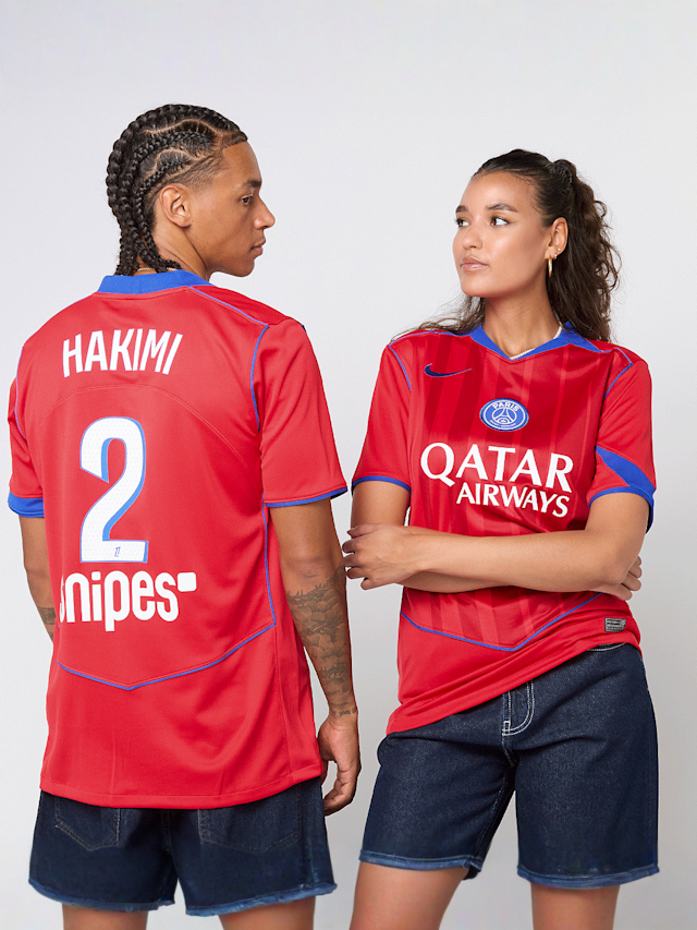Nike, Hakimi / No. 2 / PSG Nike Third Stadium 2025/26, red, Image 1 of 7