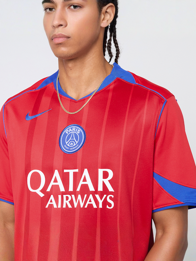 Nike, Hakimi / No. 2 / PSG Nike Third Stadium 2025/26, red, Image 3 of 7