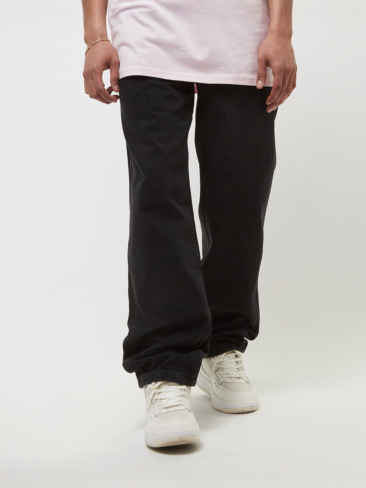 Small Signature Baggy Five Pocket Denim | SNIPES