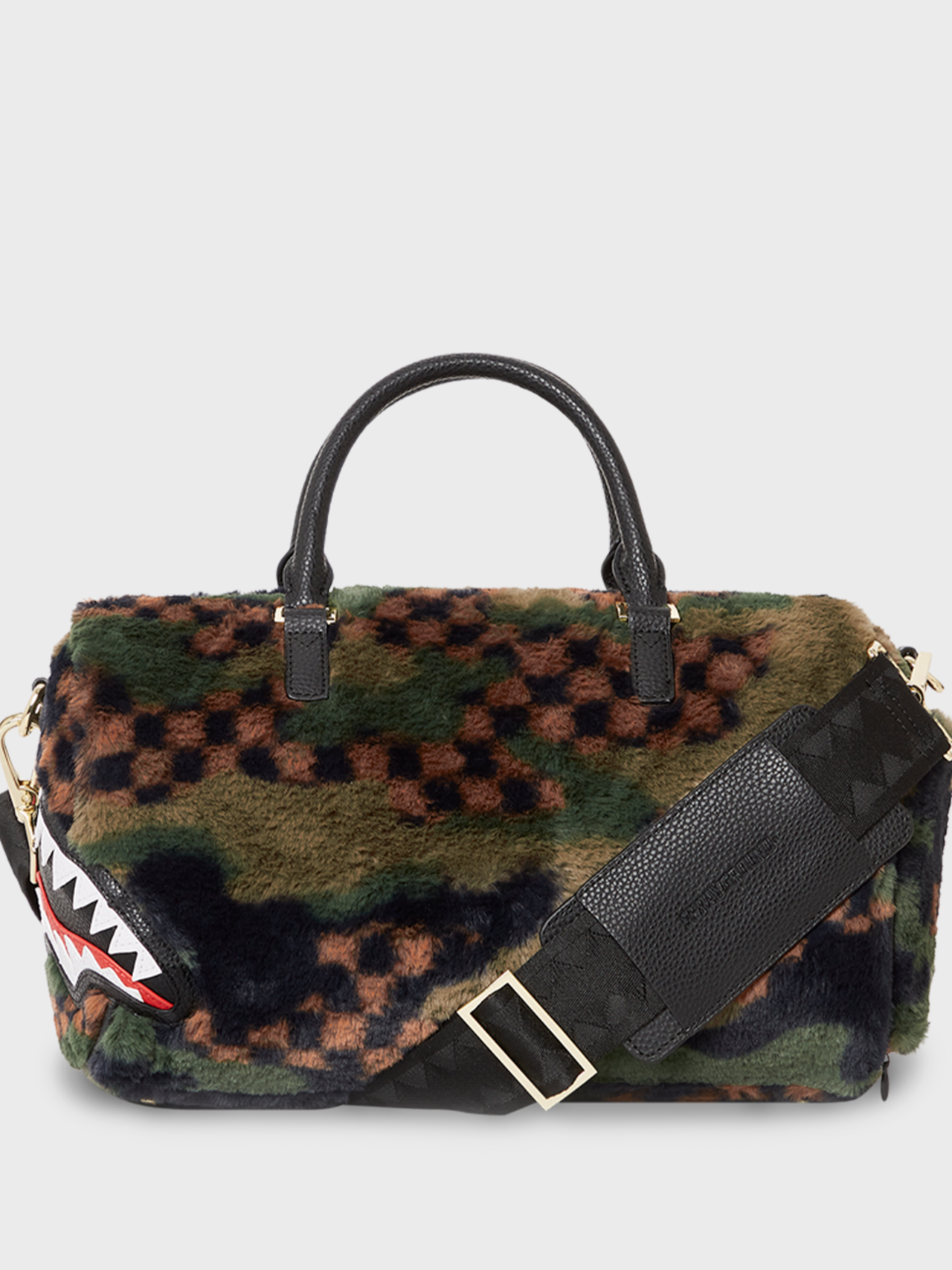 バッグ COLD F33T SPRAY ART NYLON BAG Green 3am Fur Mini Duffel | SNIPES