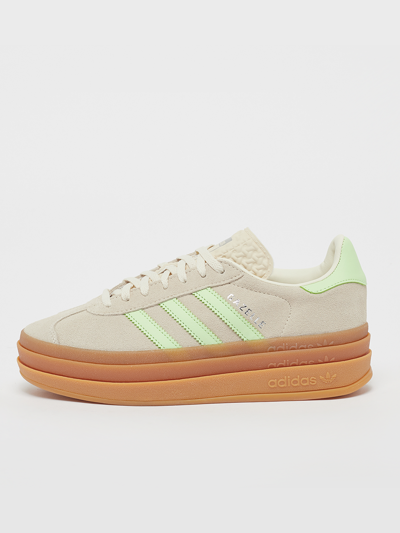 adidas gazelle silver green womens Adidas Gazelle Bold Grade-School