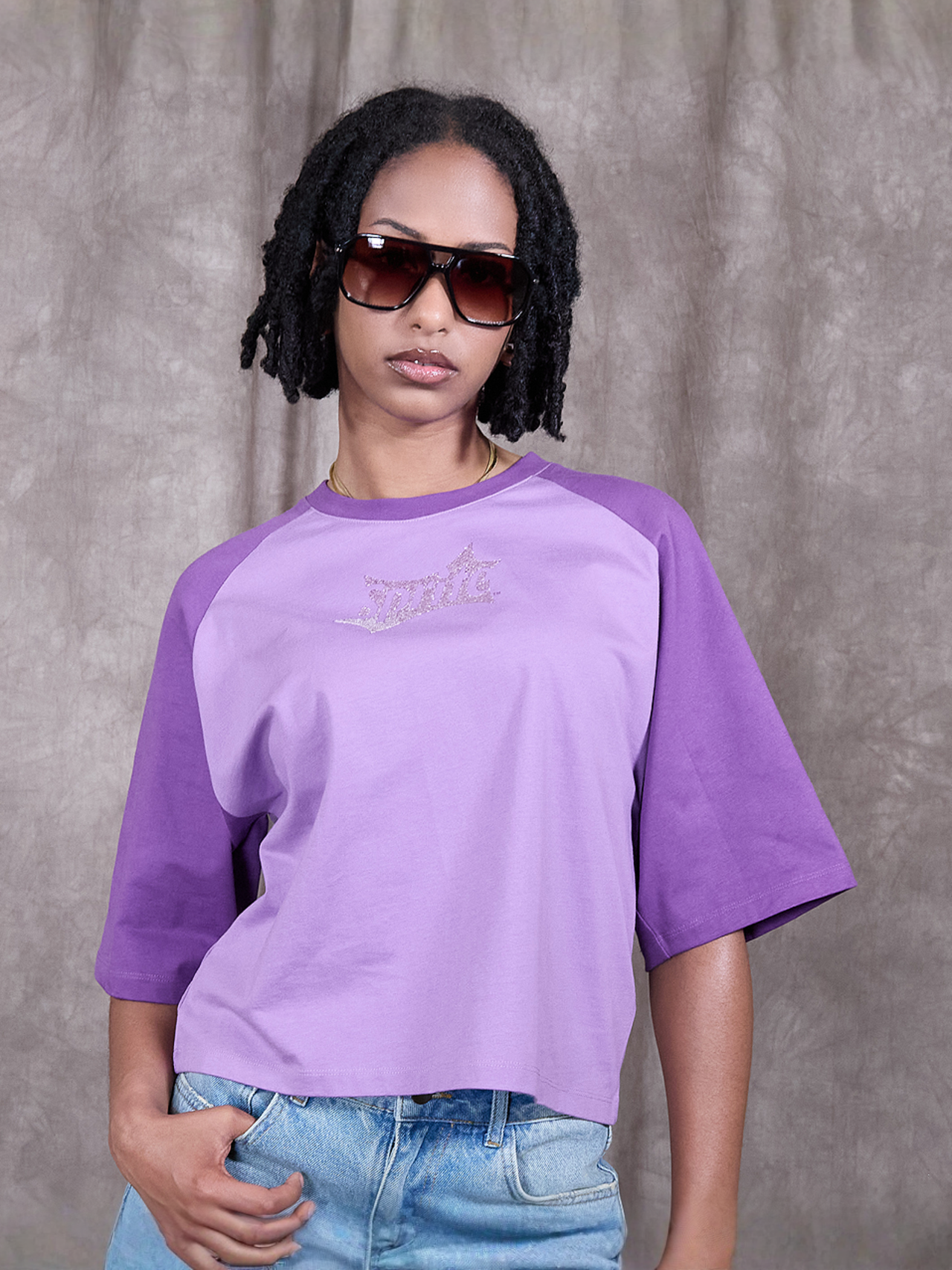 soor ploom／essential Raglan Mock Tee 2y soor ploom／essential Raglan Mock Tee 2y 【公式通販】