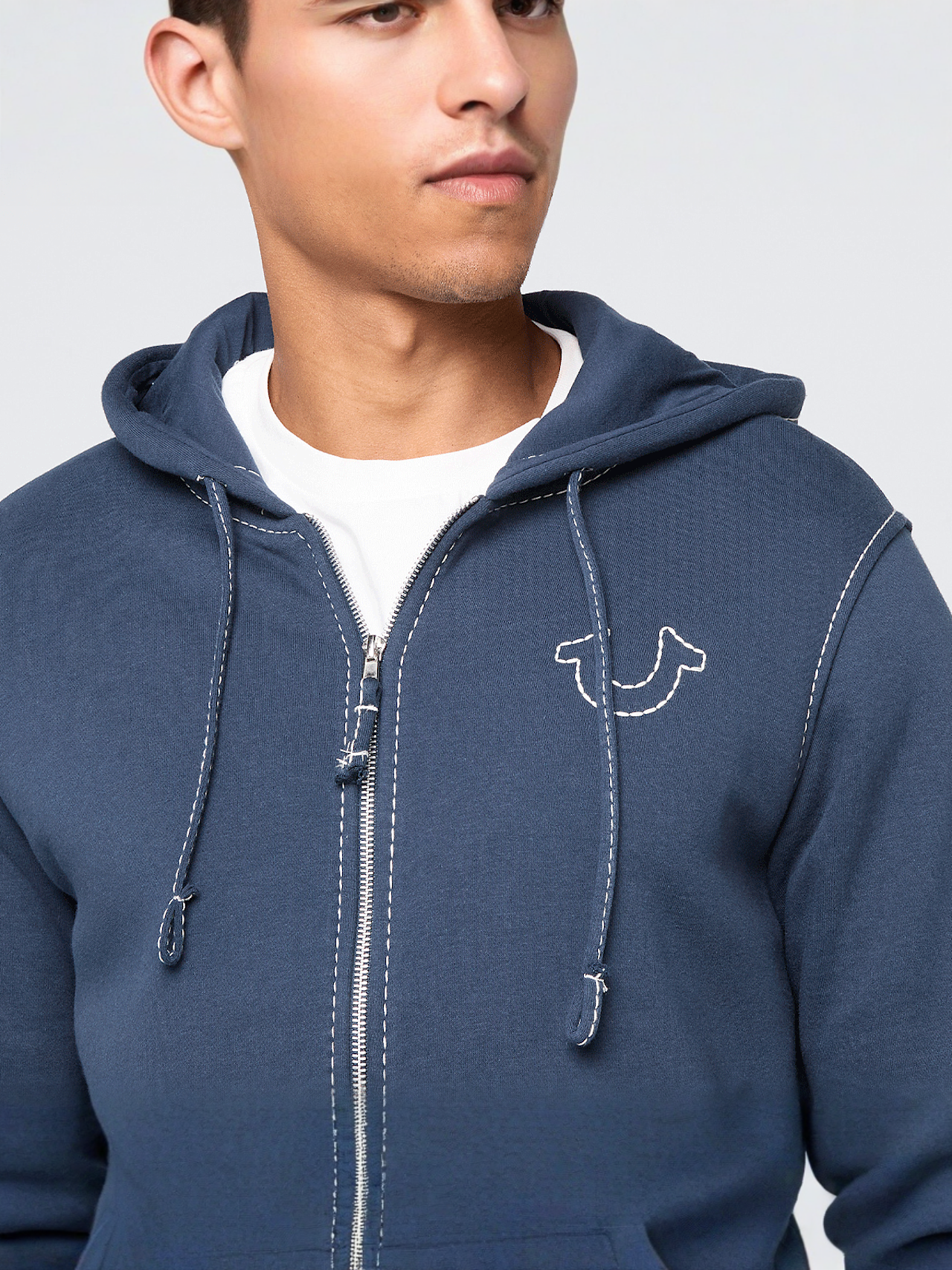 Big T Zip Up Hoodie | SNIPES