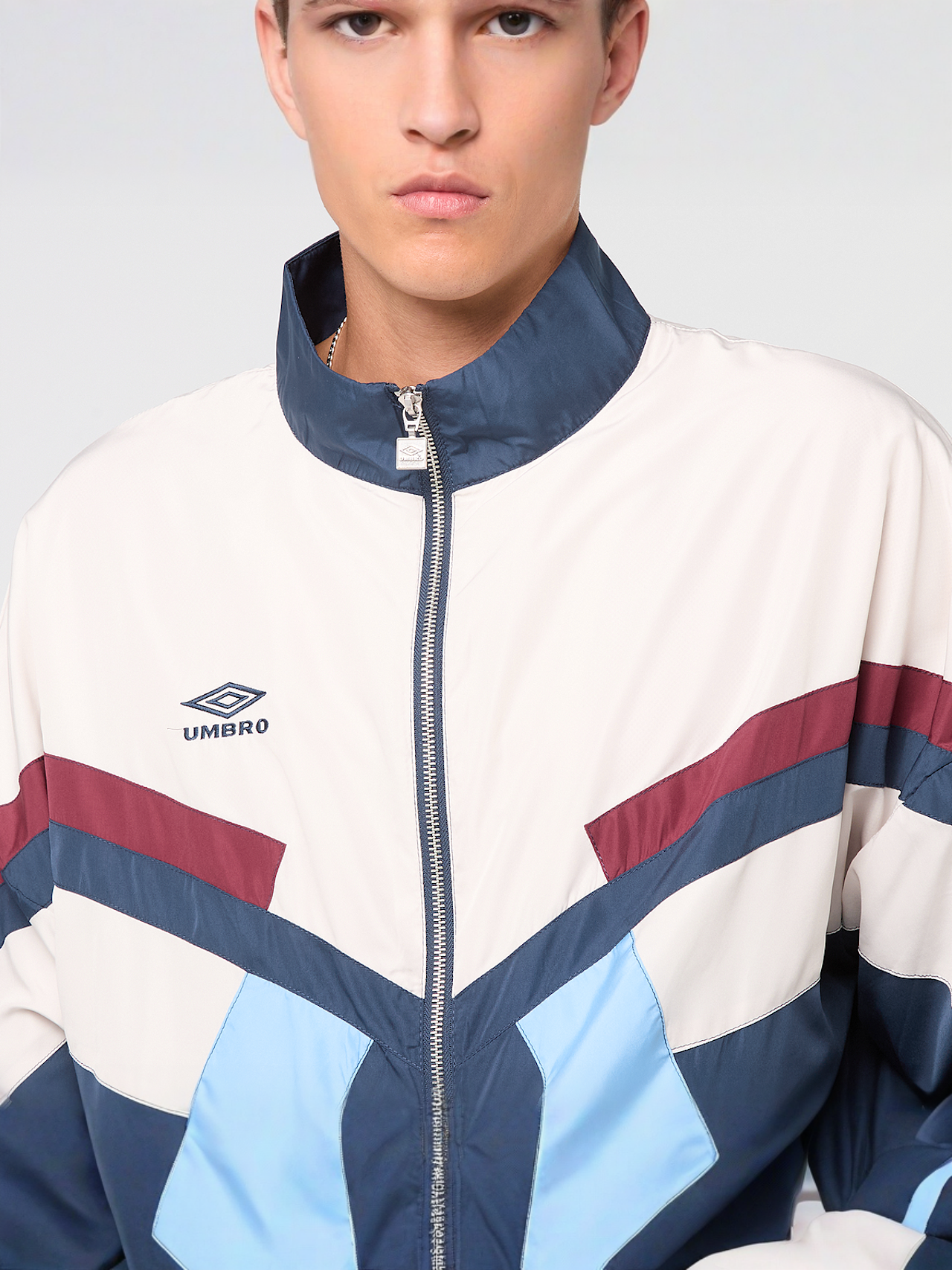 RELAXED TRACK JACKET dark navy/white sand/vista blue | SNIPES