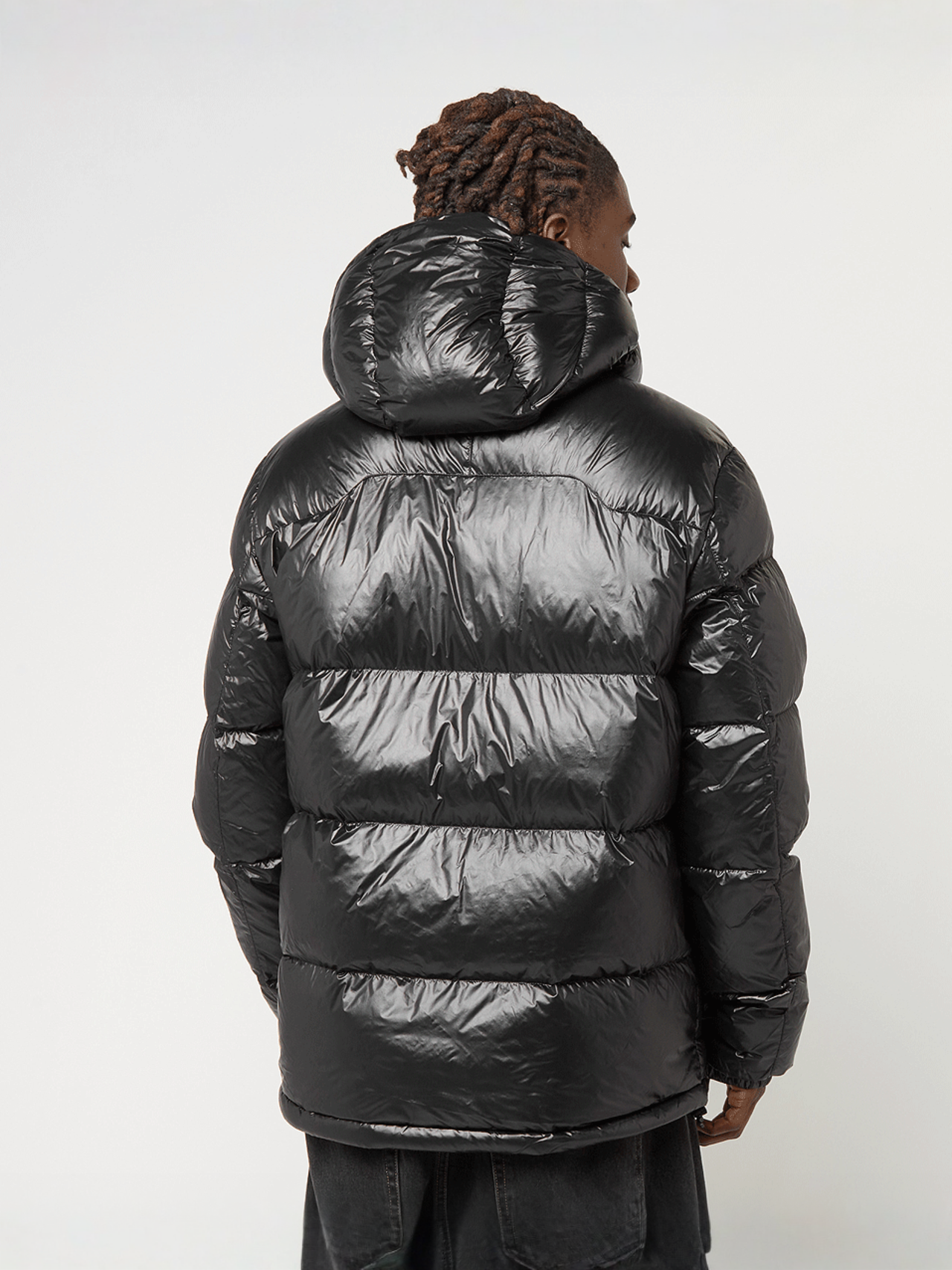 GRHM JKT-INSULATED-BOMBER polo black glossy | SNIPES