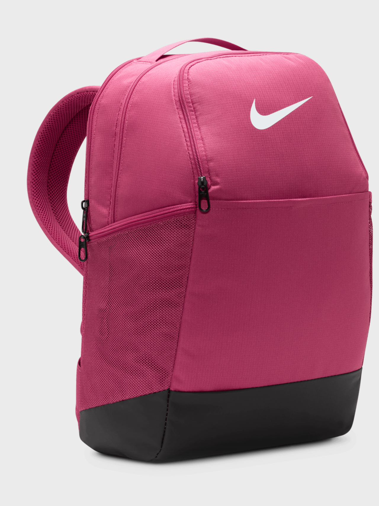 nike brasilia backpack rush pink Brasilia M - The graphics and keychain celebrate the 30th anniversary of Nikes slogan Brasilia 9.5 Training Backpack |