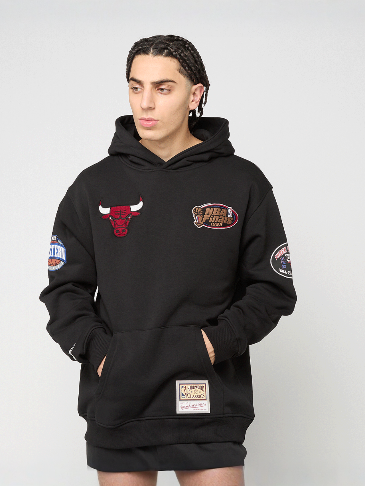 NBA Black Out Collection Hoodie Chicago Bulls | SNIPES