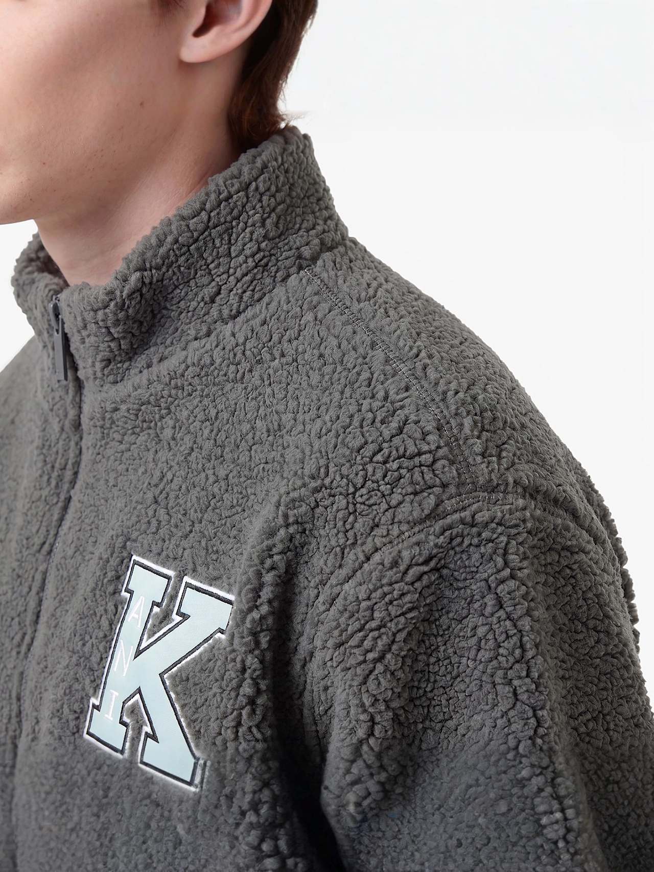 Retro Patch Teddy Trackjacket Junior | SNIPES