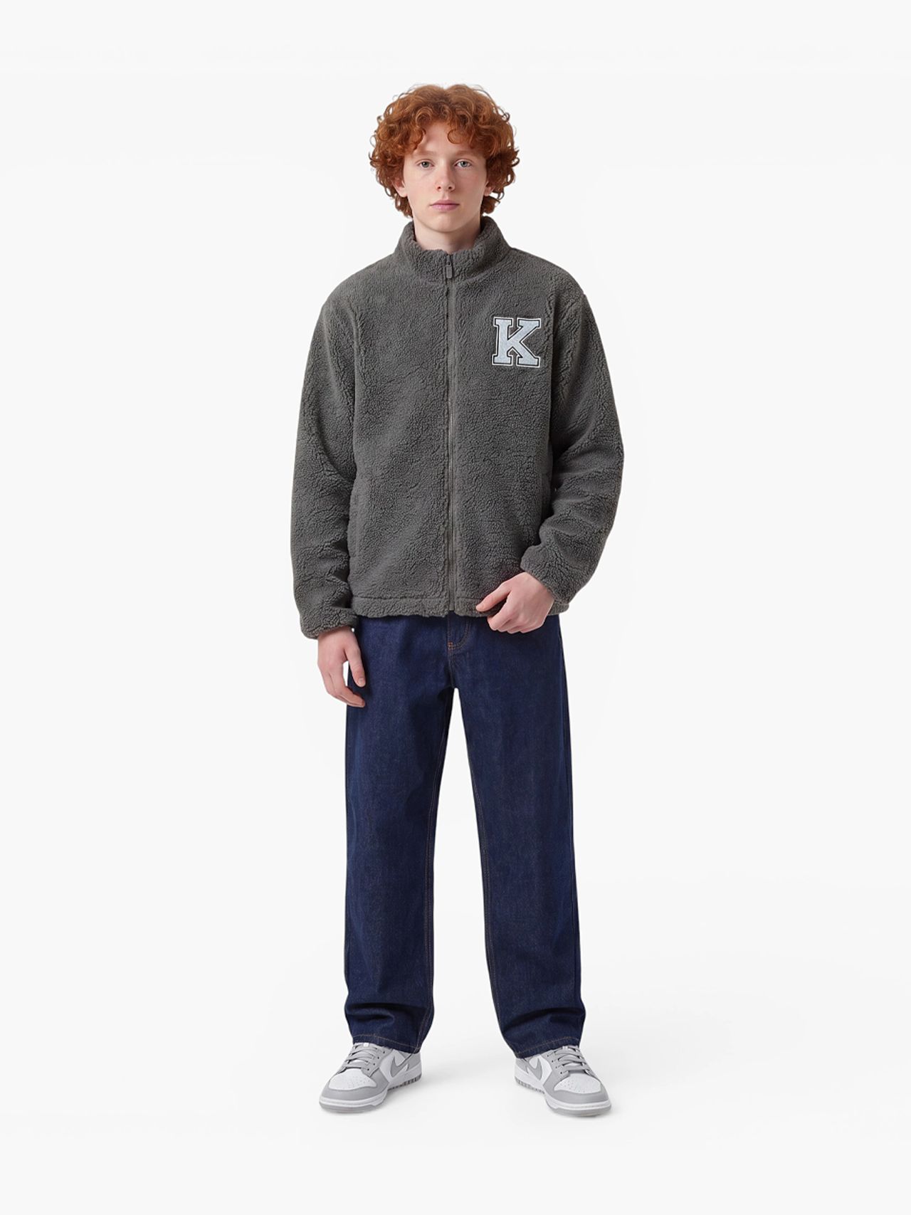 Retro Patch Teddy Trackjacket Junior | SNIPES