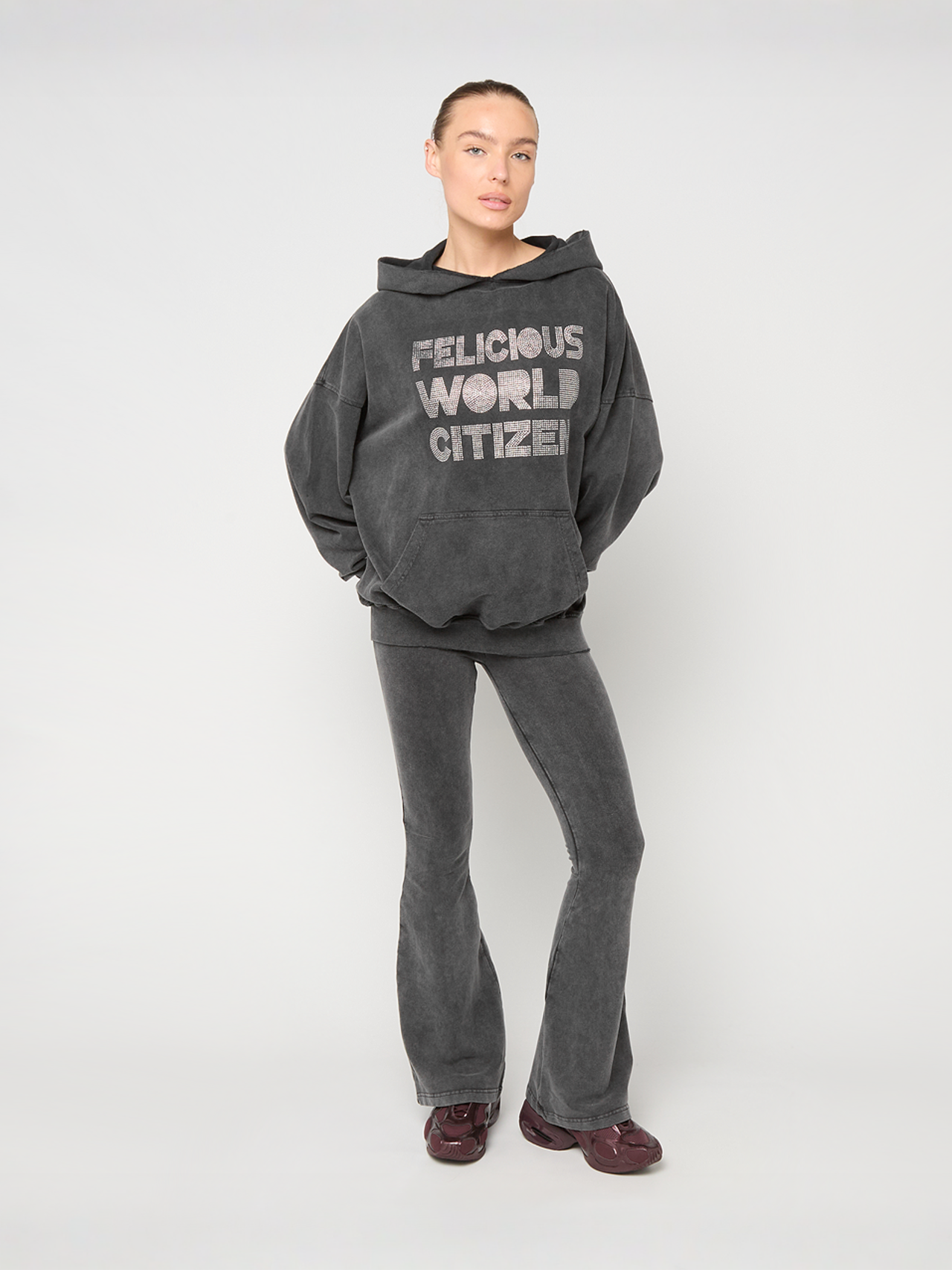 Vintage Hoodie Rhinestones | SNIPES
