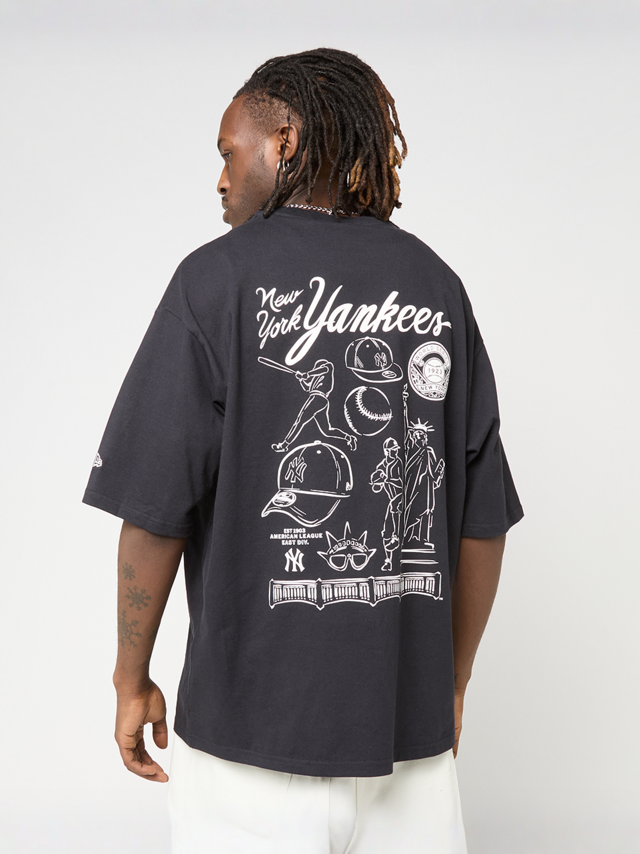 MLB Baseball Graphic Oversized Tee New York Yankees | SNIPES
