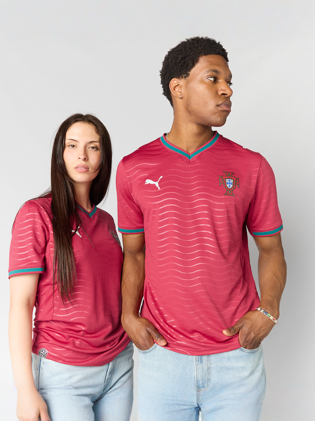 PUMA× J.L-A.L Tシャツ Our'sローズ着用 Portugal Wolrd Cup 2026 Home Jersey | SNIPES
