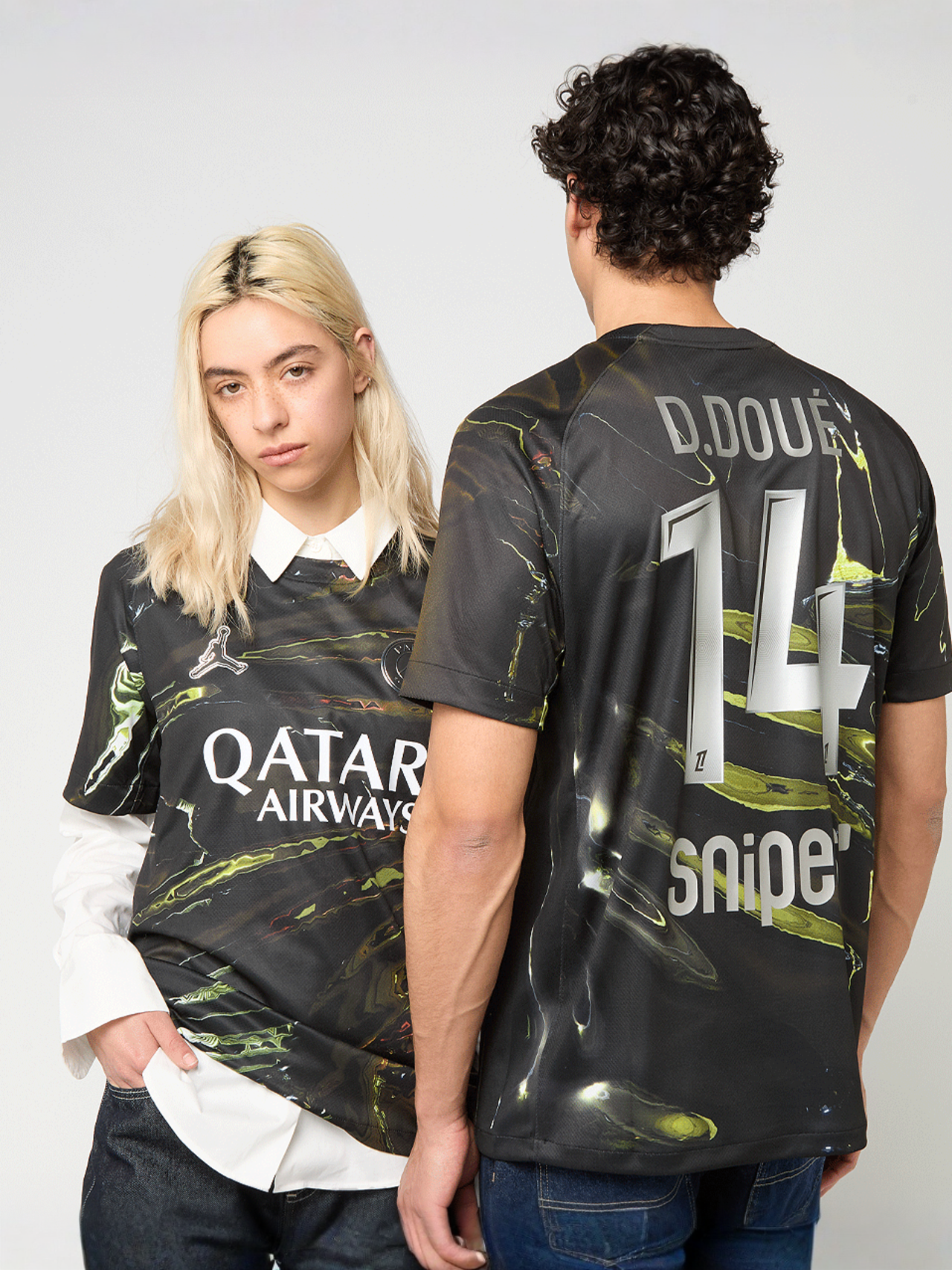 Doué / No. 14 / PSG Jordan Night Edition Stadium 2025/26 | SNIPES